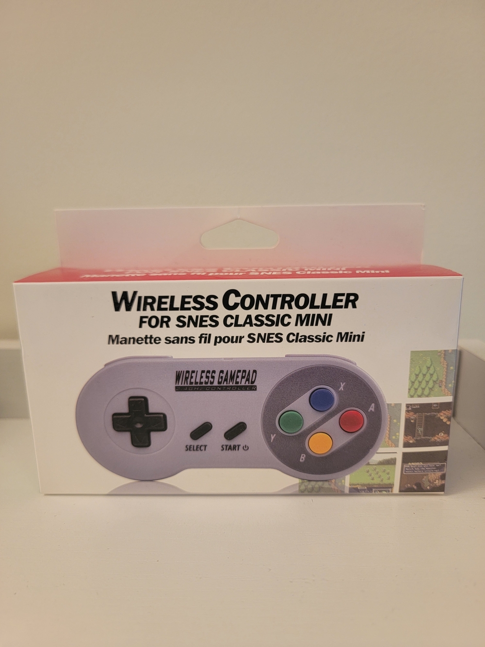 Wireless Controller for SNES Classic Mini - Gray